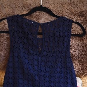 GAP navy shift dress